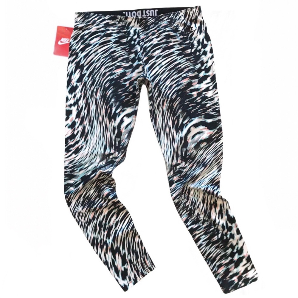 Nike Leg-A-See Wind Blur Graphic Print Leggings